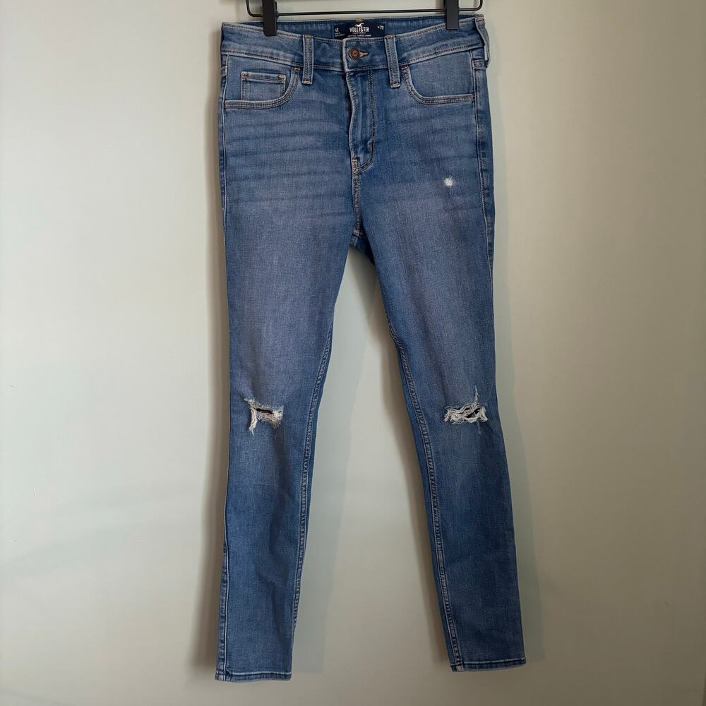 Hollister High Rise Skinny Distressed Jeans